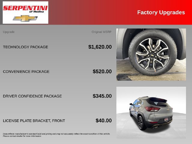 Used 2023 Chevrolet TrailBlazer ACTIV w/ Technology Package AWD/4WD image 5