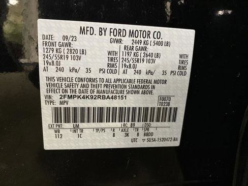 Used 2024 Ford Edge Titanium w/ Equipment Group 301A image 38
