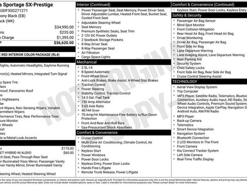 Used 2025 Kia Sportage SX FWD image 24