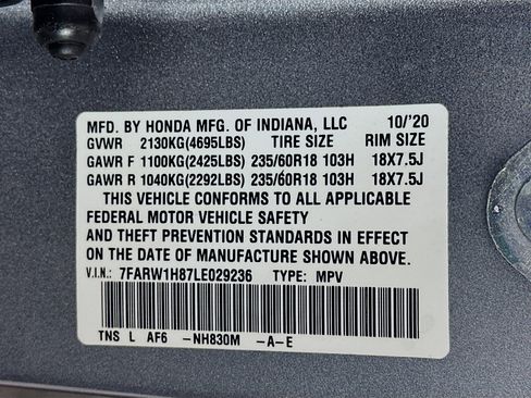 Used 2020 Honda CR-V EX-L image 12