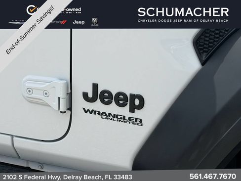 Used 2022 Jeep Wrangler Unlimited Sport w/ Sun And Sound Package AWD/4WD image 10
