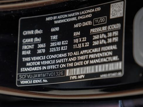 Used 2021 Aston Martin DBX AWD/4WD image 73