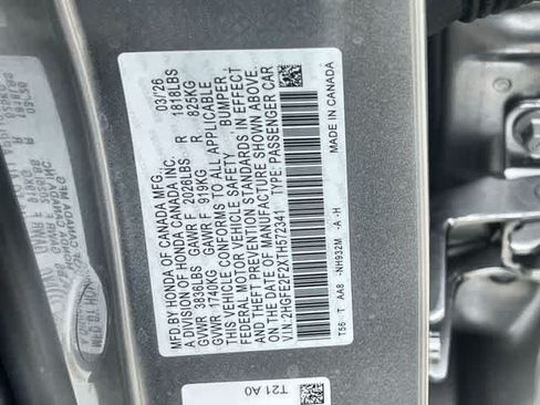 Used 2026 Honda Civic LX image 22