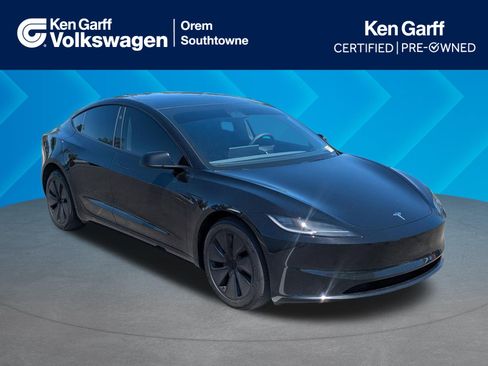 Used 2025 Tesla Model 3 Long Range AWD/4WD image 1