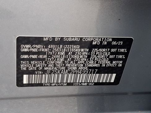 Certified 2023 Subaru Forester Wilderness image 31