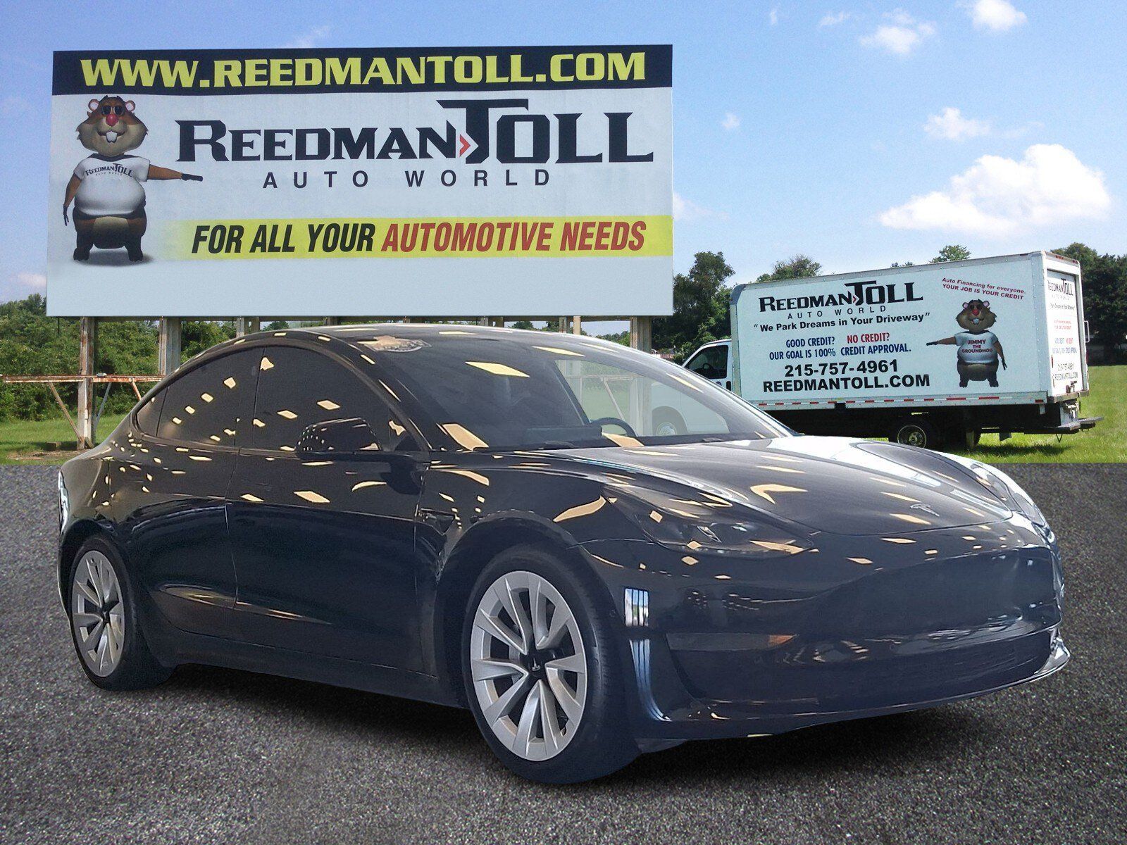 Used 2021 Tesla Model 3 Standard Range Plus RWD image 1
