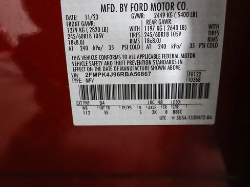 Used 2024 Ford Edge SEL w/ Convenience Package image 44