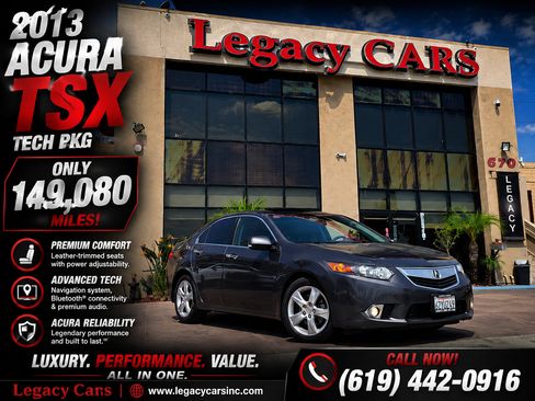 Used 2013 Acura TSX Sedan FWD image 2