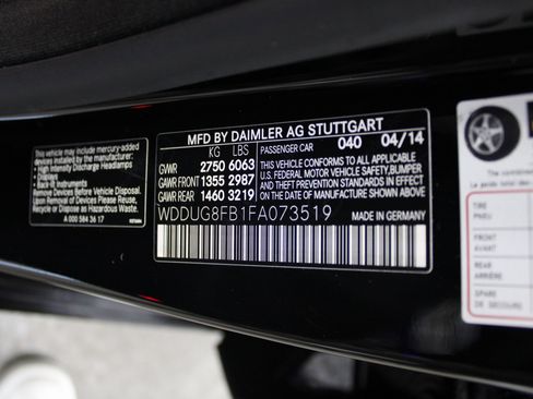 Used 2015 Mercedes-Benz S 550 4MATIC Sedan image 49