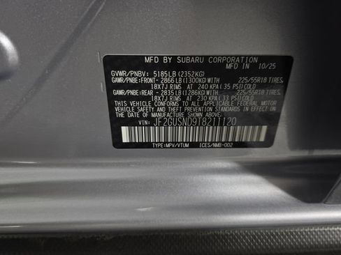 Used 2026 Subaru Crosstrek 2.5i Limited AWD/4WD image 10