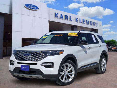 Certified 2023 Ford Explorer Platinum w/ Technology Package image 1