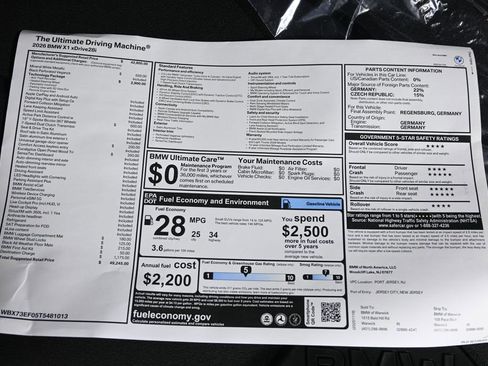 New 2026 BMW X1 xDrive28i w/ Technology Package image 38