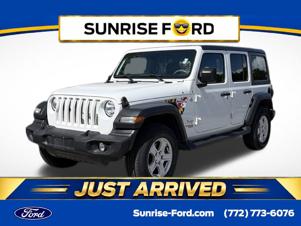 Used 2019 Jeep Wrangler Unlimited Sport S AWD/4WD 360° Tour