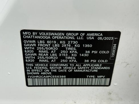 Used 2023 Volkswagen Atlas SE AWD/4WD image 29