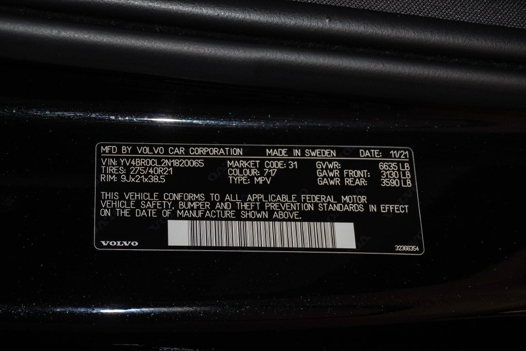 Used 2022 Volvo XC90 T8 Inscription w/ Advanced Package AWD/4WD image 33