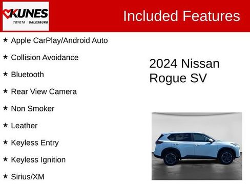 Used 2024 Nissan Rogue SV FWD image 2
