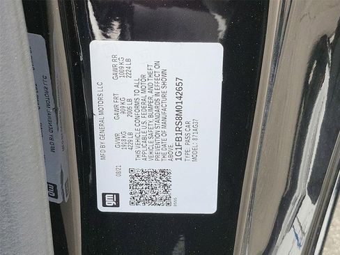 Used 2021 Chevrolet Camaro LT w/ RS Package RWD image 24