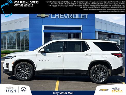 Certified 2023 Chevrolet Traverse RS w/ LPO, Floor Liner Package AWD/4WD image 2