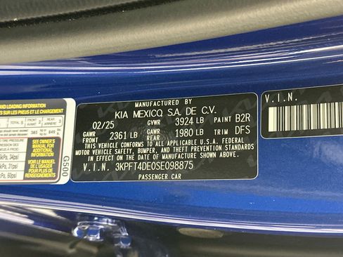 Used 2025 Kia K4 FWD image 12
