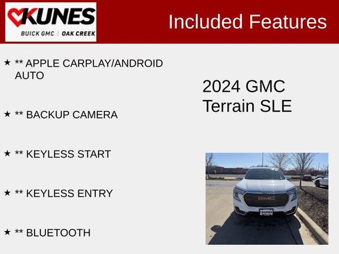 Used 2024 GMC Terrain SLE image 2