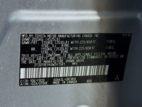 Used 2016 Toyota RAV4 LE image 33