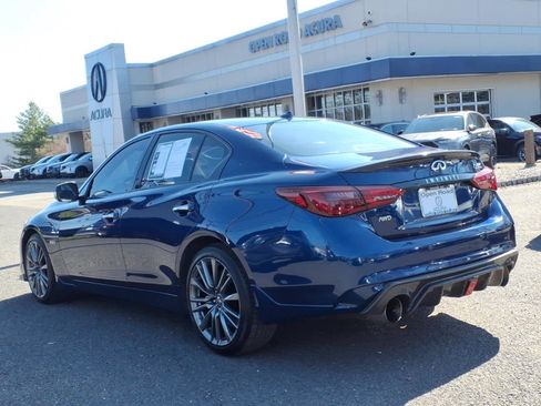 Used 2019 INFINITI Q50 Red Sport 400 w/ Sensory Package AWD/4WD image 4