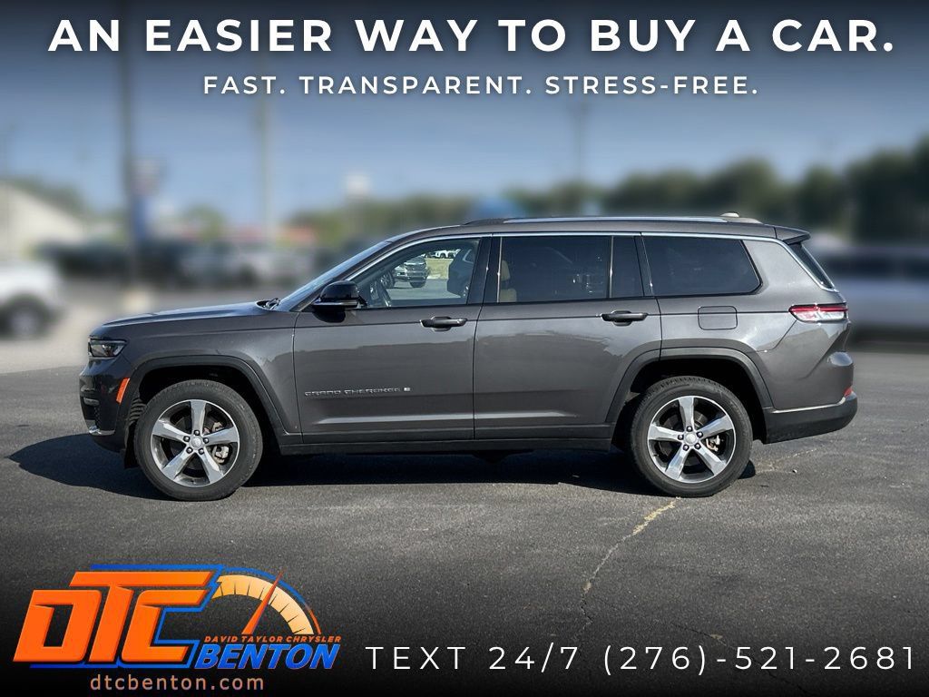 Used 2021 Jeep Grand Cherokee L Limited AWD/4WD image 3