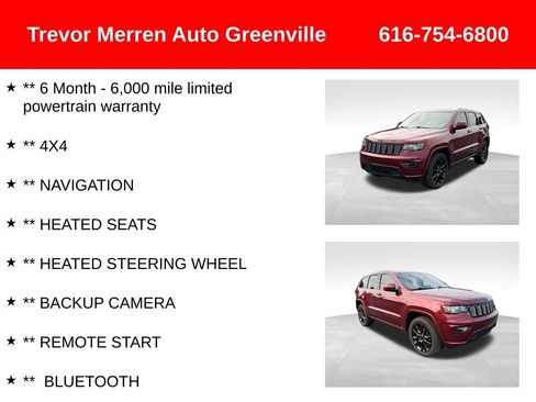 Used 2020 Jeep Grand Cherokee Altitude AWD/4WD image 7