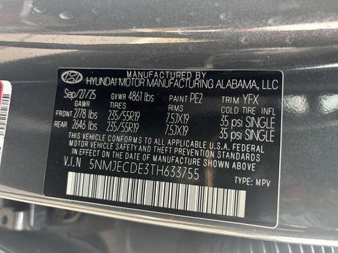 Used 2026 Hyundai Tucson Limited AWD/4WD image 9
