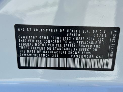 New 2026 Volkswagen Jetta S image 25