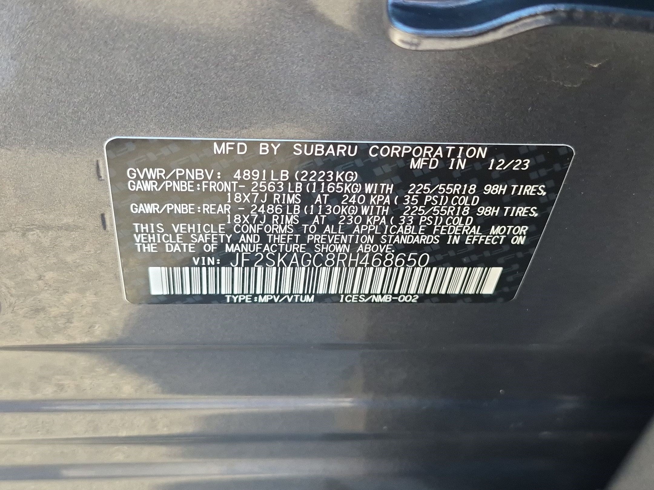 Used 2024 Subaru Forester Sport AWD/4WD image 37