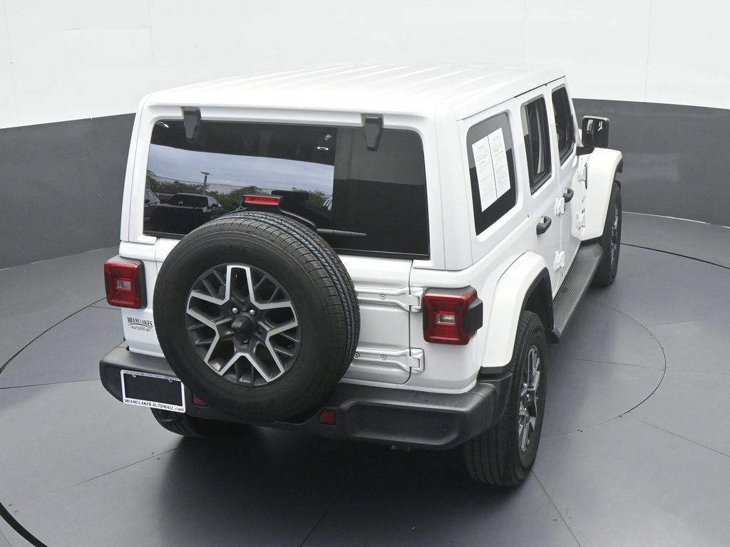 Used 2024 Jeep Wrangler Unlimited Sahara w/ Safety Group AWD/4WD image 48
