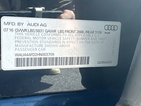 Used 2017 Audi A8 L 3.0T w/ Executive Package image 32