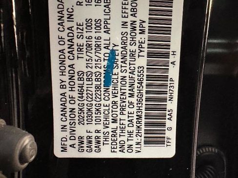 Used 2016 Honda CR-V LX image 21