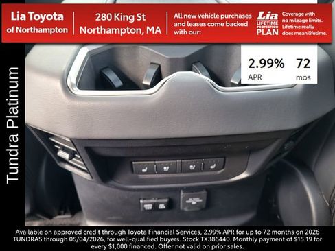 New 2026 Toyota Tundra Platinum AWD/4WD image 35