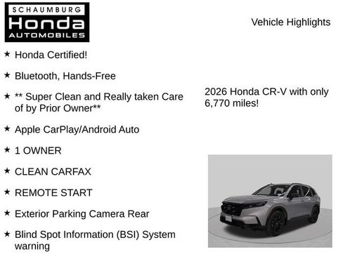 Certified 2026 Honda CR-V Sport-L image 14
