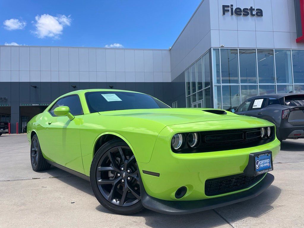 Used 2023 Dodge Challenger GT w/ Blacktop Package RWD image 1