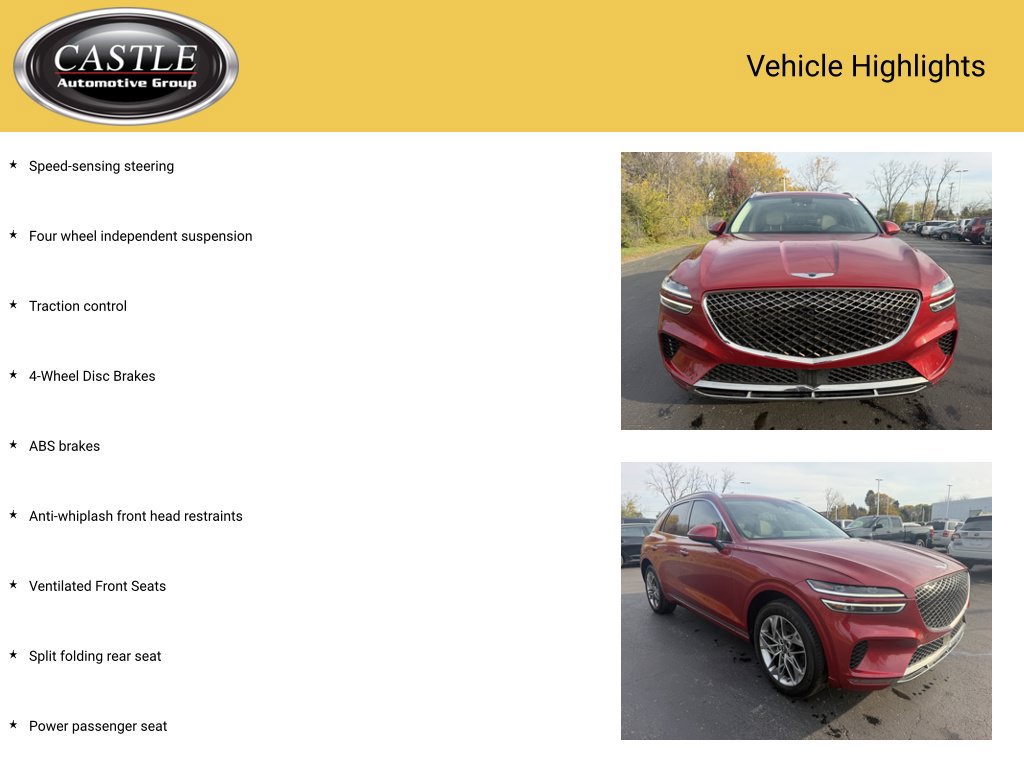 Used 2022 Genesis GV70 2.5T w/ Select Package AWD/4WD image 4