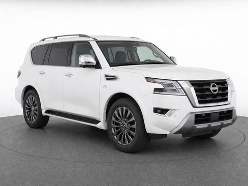Used 2021 Nissan Armada Platinum w/ Captain's Chairs Package RWD image 30