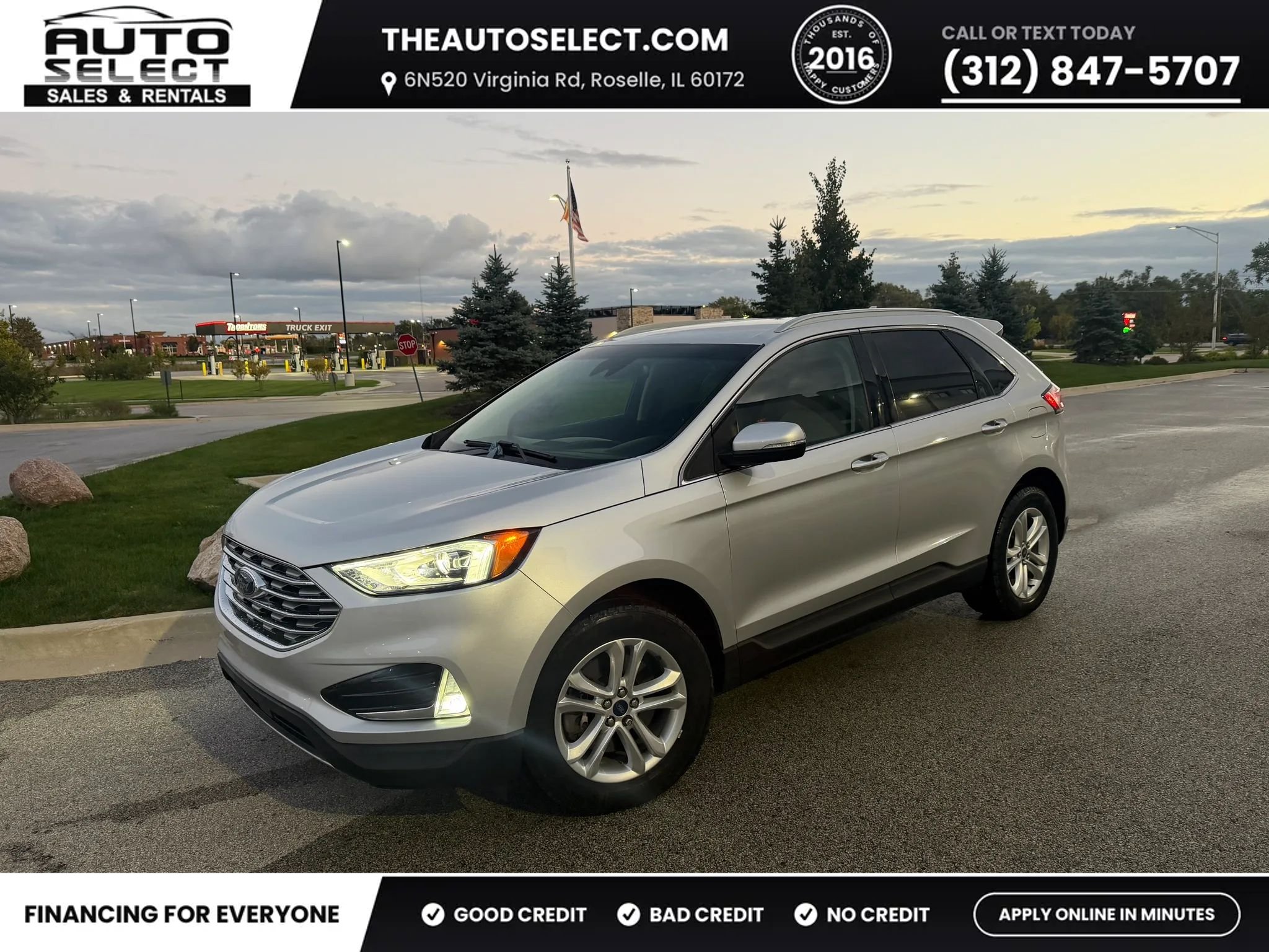 Used 2019 Ford Edge SEL w/ Equipment Group 201A AWD/4WD image 1