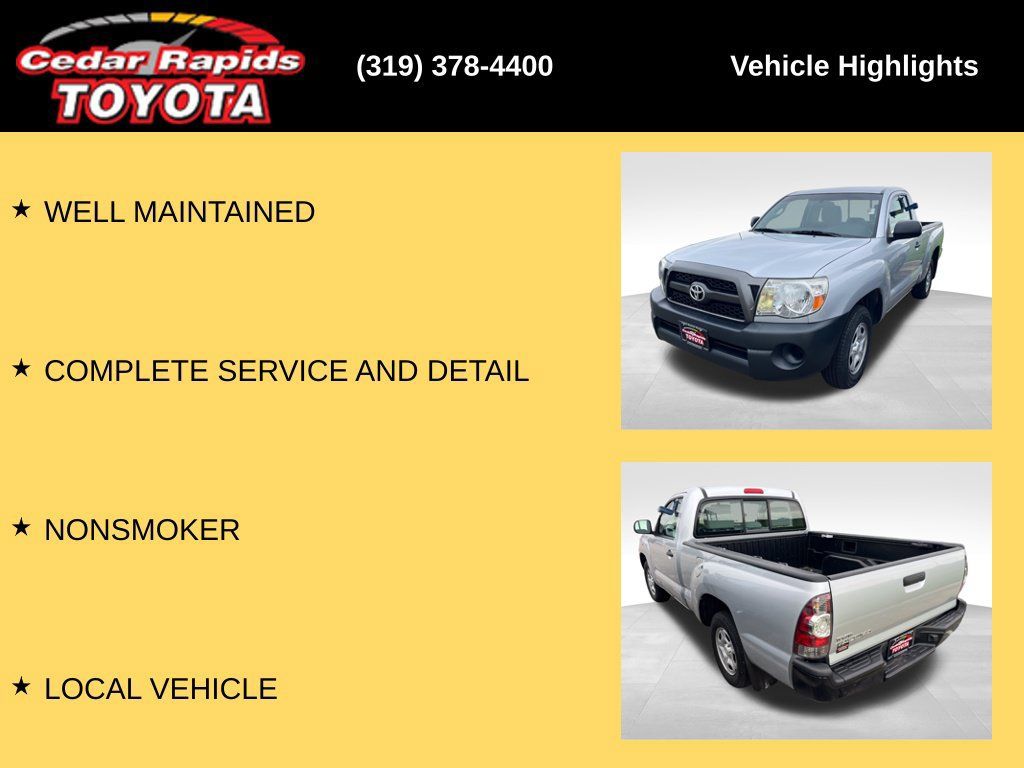 Used 2011 Toyota Tacoma 2WD Regular Cab image 8