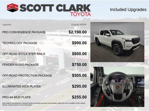Used 2023 Nissan Frontier PRO-4X w/ Pro Convenience Package AWD/4WD image 8