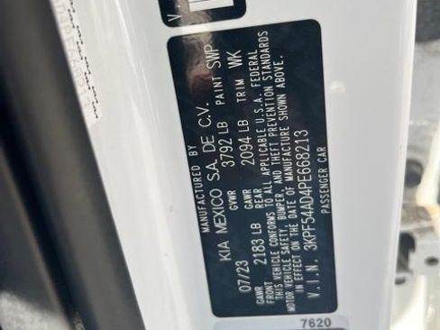 Used 2023 Kia Forte GT-Line w/ GT-Line Premium Package FWD image 14