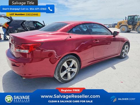 Used 2012 Lexus IS 250C w/ Luxury Pkg RWD image 4