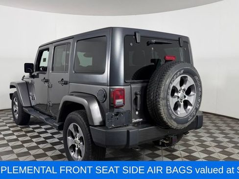 Used 2016 Jeep Wrangler Unlimited Sahara w/ Max Tow Package AWD/4WD image 7