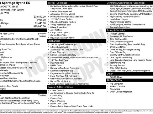 New 2026 Kia Sportage EX image 2