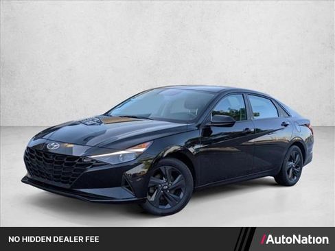 Used 2023 Hyundai Elantra Blue w/ Cargo Package FWD image 1