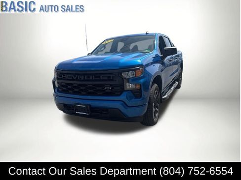 Used 2024 Chevrolet Silverado 1500 Custom w/ LPO, Dark Essentials Package image 2