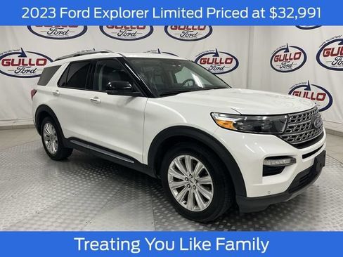 Used 2023 Ford Explorer Limited w/ Limited Technology Package RWD image 1