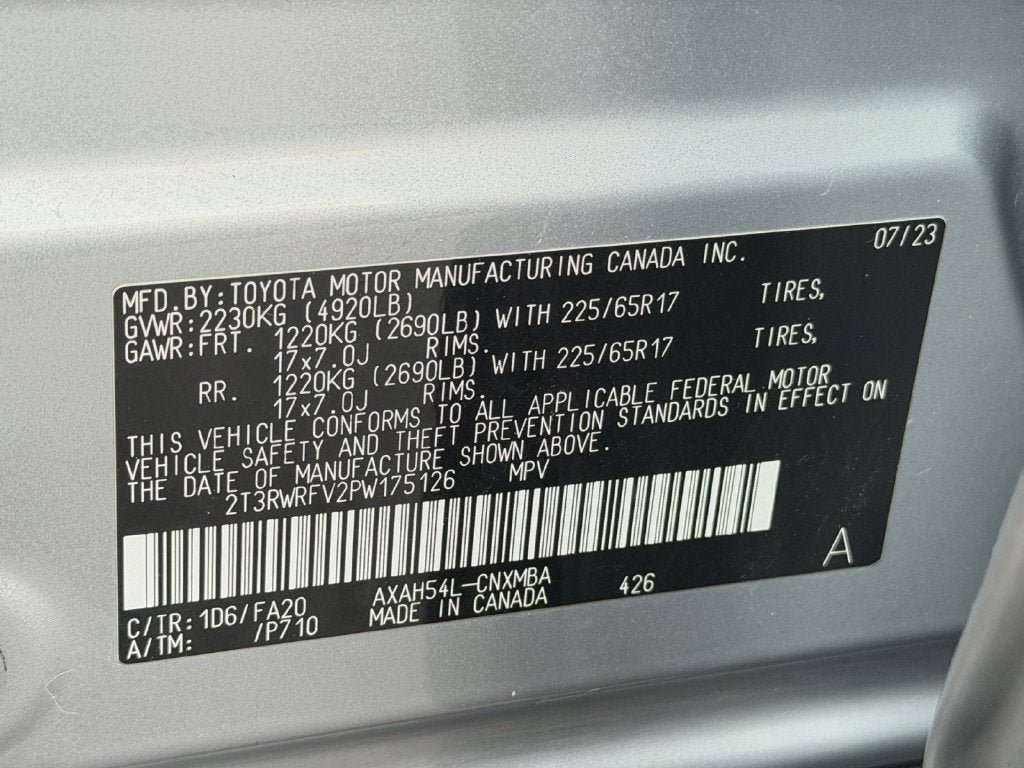 Used 2023 Toyota RAV4 XLE w/ Convenience Package AWD/4WD image 37